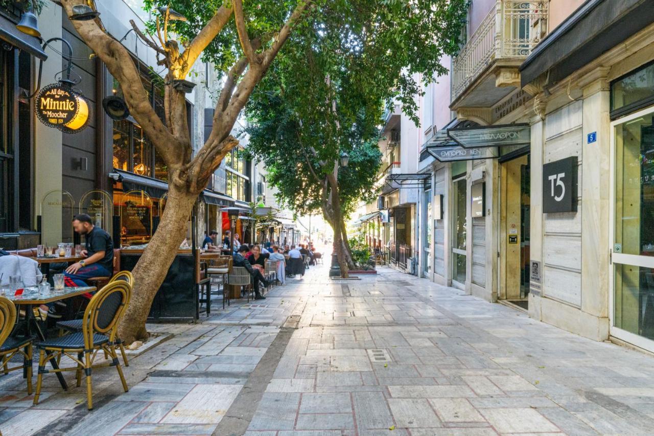 Hubstay - Kolonaki Central Luxury Suite In Athens - 5 Mins Walk To Syndagma, Ermou Екстериор снимка